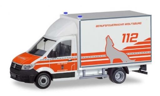 Modellautos Volkswagen Crafter 1/87 Herpa Koffer Feuerwehr Wolfsburg Volkswagen Crafter 1/87 Herpa Koffer Feuerwehr Wolfsburg modellautos