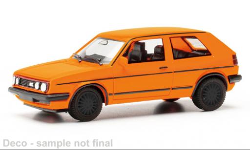 Modellautos Volkswagen Golf 1/87 Herpa II GTI orange 1:87 Volkswagen Golf 1/87 Herpa II GTI orange 1:87 modellautos