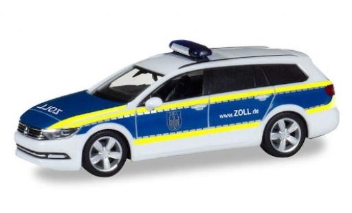 Modellautos Volkswagen Passat 1/87 Herpa Variant GTE Zoll Volkswagen Passat 1/87 Herpa Variant GTE Zoll modellautos
