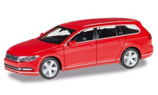 Modellautos Volkswagen Passat 1/87 Herpa Variant rot Volkswagen Passat 1/87 Herpa Variant rot modellautos