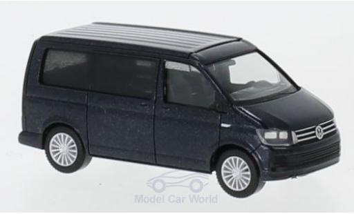 Modellautos Volkswagen T6 1/87 Herpa California mettalic blau Volkswagen T6 1/87 Herpa California mettalic blau modellautos