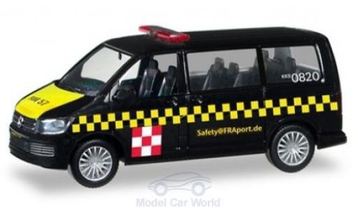 Modellautos Volkswagen T6 1/87 Herpa Multivan Fraport Safetycar Volkswagen T6 1/87 Herpa Multivan Fraport Safetycar modellautos