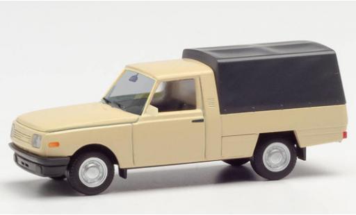 Modellautos Wartburg 353 1/87 Herpa Trans beige 1985 avec toile Wartburg 353 1/87 Herpa Trans beige 1985 avec toile modellautos