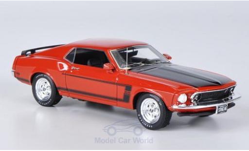 Ford Mustang 1969 1/43 Highway 61 Boss 302 rot/schwarz 1969 43rd Street Collectibles modellautos