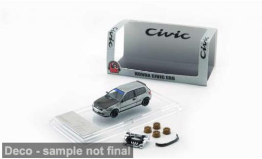 Honda Civic 1/64 BM Creations EG6 grau 1:64 modellautos