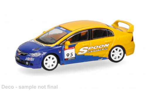 Honda Civic 1/87 Micro City 87 FD2 gelb/blau 1:87