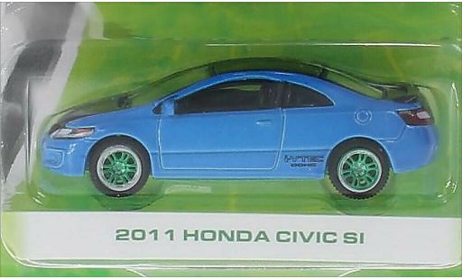 Honda Civic Si 1/64 Greenlight Special Version blau/schwarz 2011 modellautos