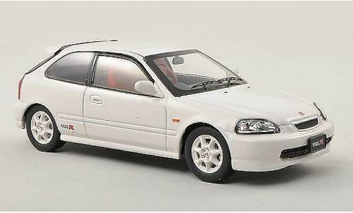 Honda Civic Type R 1/43 Ebbro (EK9) weiss RHD fruhe Ausfuhrung modellautos
