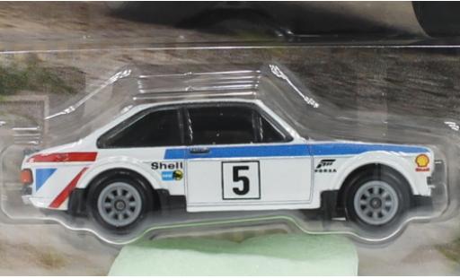 Modellautos Ford Escort 1/64 Hot Wheels Premium Mk II RS 1800 blanche 1978 Ford Escort 1/64 Hot Wheels Premium Mk II RS 1800 blanche 1978 modellautos