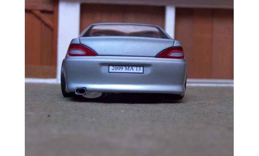 Peugeot 406 Coupe 1/18 Gate grau metallized modellautos