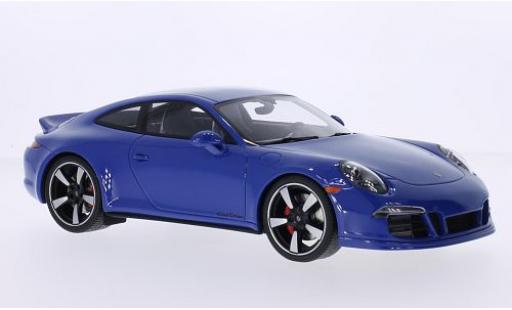 Modellautos Porsche 991 GTS 1/18 GT Spirit 911 () Carrera GTS Club Coupe blau 60 Years Club of America avec Vitrine Porsche 991 GTS 1/18 GT Spirit 911 () Carrera GTS Club Coupe blau 60 Years Club of America avec Vitrine modellautos