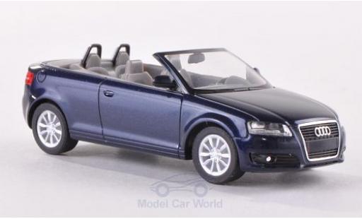 Modellautos Audi A3 1/87 Herpa Cabriolet (8P) mettalic blau 2008 es Interieur Audi A3 1/87 Herpa Cabriolet (8P) mettalic blau 2008 es Interieur modellautos