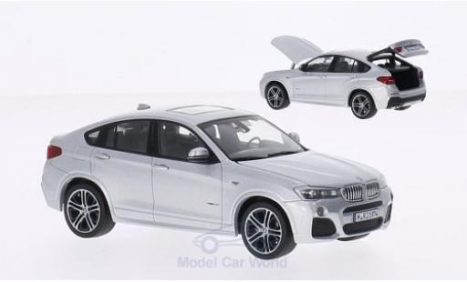 Bmw X4 1/43 Herpa silber 2015 modellautos