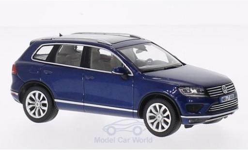Modellautos Volkswagen Touareg 1/43 Herpa mettalic blau 2015 Volkswagen Touareg 1/43 Herpa mettalic blau 2015 modellautos
