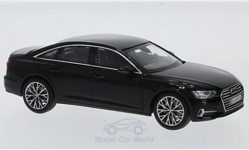 Audi A6 1/43 iScale Limousine schwarz 2018 modellautos
