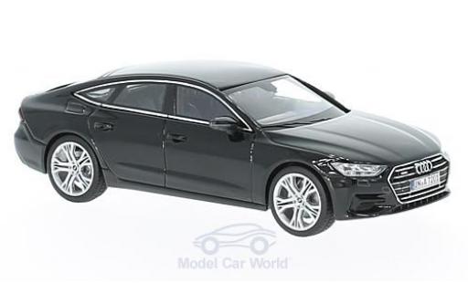 Audi A7 1/43 iScale Sportback schwarz 2018 modellautos