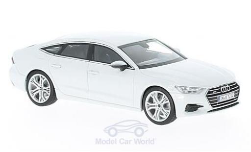 Modellautos Audi A7 1/43 iScale Sportback weiss 2018 Audi A7 1/43 iScale Sportback weiss 2018 modellautos