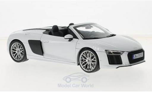 Audi R8 1/18 iScale Spyder V10 grau 2016 ohne Vitrine modellautos