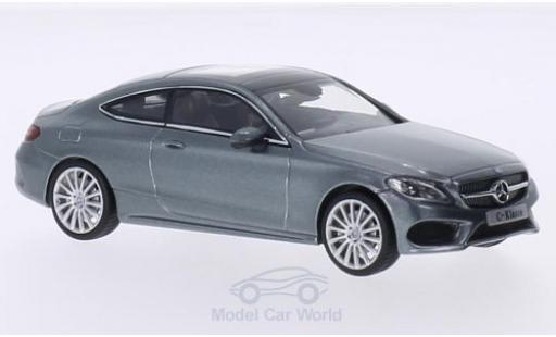 Mercedes Classe C 1/43 iScale Coupe mettalic grau modellautos