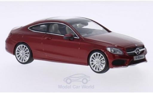 Modellautos Mercedes Classe C 1/43 iScale Coupe mettalic rot Mercedes Classe C 1/43 iScale Coupe mettalic rot modellautos