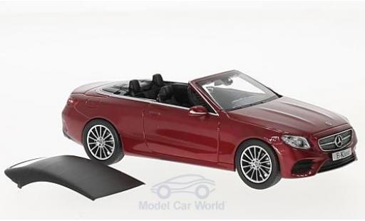 Mercedes Classe E 1/43 iScale Cabriolet (A238) mettalic rot 2017 modellautos
