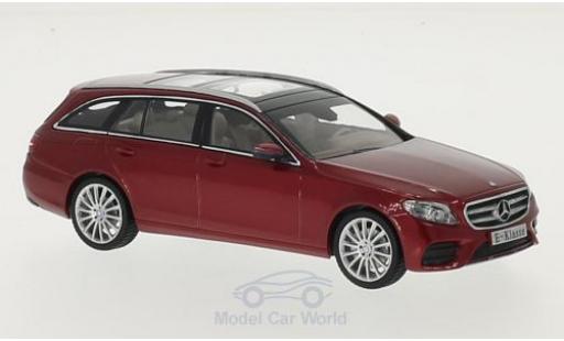 Mercedes Classe E 1/43 iScale T-Modell (S213) mettalic rot modellautos