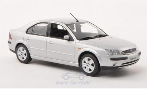 Modellautos Ford Mondeo 1/43 Minichamps MKIII silber 2001 Stufenheck Ford Mondeo 1/43 Minichamps MKIII silber 2001 Stufenheck modellautos