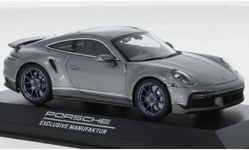 Modellautos Porsche 992 Turbo s 1/43 Minichamps 911  Turbo S Exclusive Embraer silber Porsche 992 Turbo s 1/43 Minichamps 911  Turbo S Exclusive Embraer silber modellautos