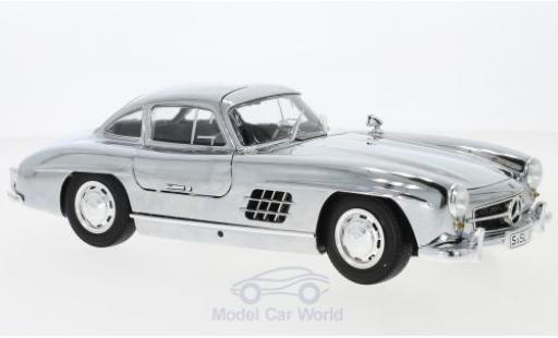 Mercedes 300 1/18 Minichamps SL Coupe (W198) chrom 1954 modellautos