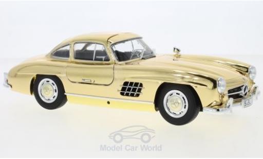 Mercedes 300 SL 1/18 Minichamps SL (W198) gold 1954 modellautos