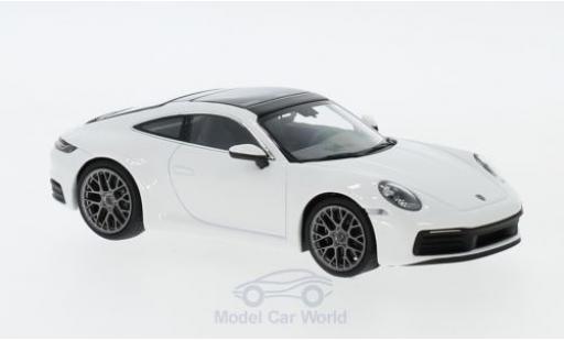 Modellautos Porsche 992 1/43 Minichamps 911 () Carrera 4 weiss 2019 Porsche 992 1/43 Minichamps 911 () Carrera 4 weiss 2019 modellautos