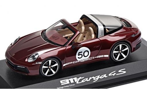 Modellautos Porsche 911 1/43 Minichamps Targa 4S mettalic rot/Dekor No.50 Heritage Design Edition Porsche 911 1/43 Minichamps Targa 4S mettalic rot/Dekor No.50 Heritage Design Edition modellautos