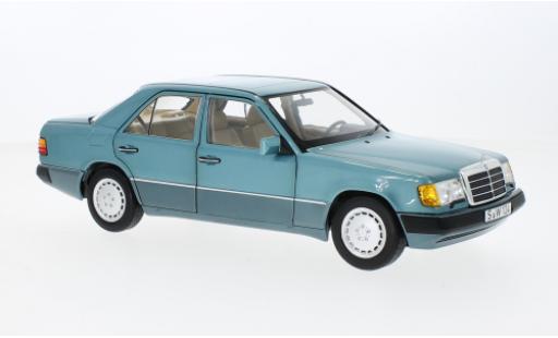Mercedes 230 1/18 I Norev E (W124) metallise turquoise 1989 modellautos