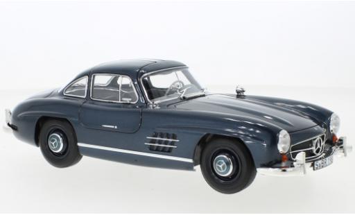 Mercedes 300 1/18 Norev SL (W198) metallise bleu 1954 modellautos