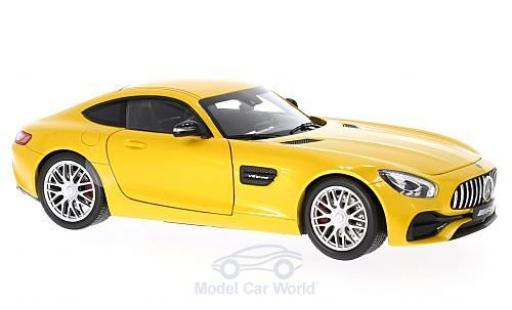 Modellautos Mercedes AMG GT 1/18 Norev (C190) mettalic gelb Mercedes AMG GT 1/18 Norev (C190) mettalic gelb modellautos