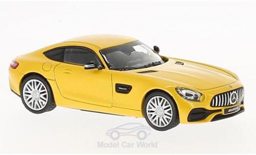 Modellautos Mercedes AMG GT 1/43 Norev Coupe mettalic gelb Mercedes AMG GT 1/43 Norev Coupe mettalic gelb modellautos