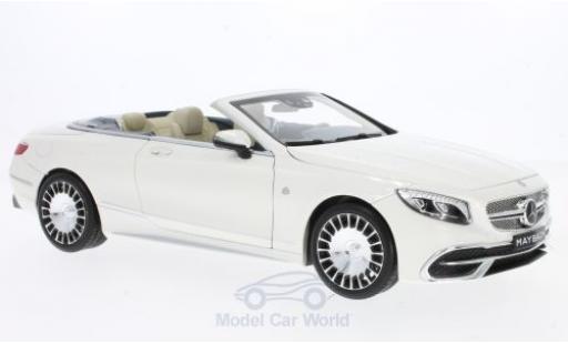 Modellautos Mercedes Classe S 1/18 Norev -Maybach S650 Cabriolet weiss Mercedes Classe S 1/18 Norev -Maybach S650 Cabriolet weiss modellautos