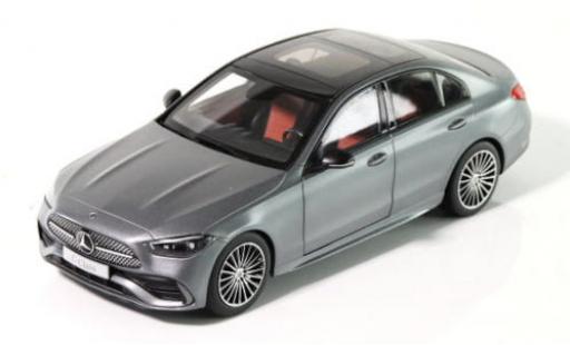 Mercedes Classe C 1/18 NZG (W206) mettalic grau 2021 modellautos