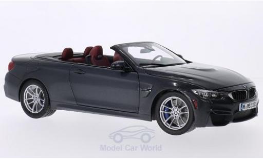 Modellautos Bmw M4 F83 1/18 Paragon Cabrio (F83) mettalic grau 2014 Bmw M4 F83 1/18 Paragon Cabrio (F83) mettalic grau 2014 modellautos