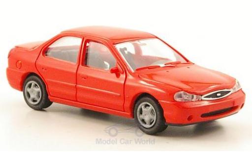 Modellautos Ford Mondeo 1/87 Rietze MKII Stufenheck rot 1996 ohne Vitrine Ford Mondeo 1/87 Rietze MKII Stufenheck rot 1996 ohne Vitrine modellautos