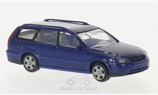 Modellautos Ford Mondeo 1/87 Rietze Turnier blau 2000 Ford Mondeo 1/87 Rietze Turnier blau 2000 modellautos