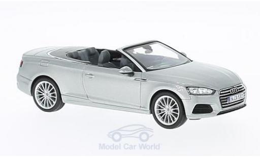 Modellautos Audi A5 1/43 Spark Cabriolet silber 2016 Audi A5 1/43 Spark Cabriolet silber 2016 modellautos