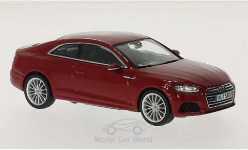 Audi A5 1/43 Spark Coupe rot 2016 modellautos