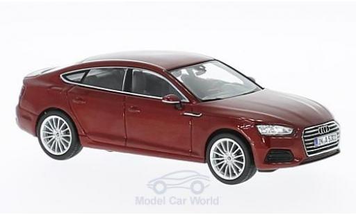 Modellautos Audi A5 1/43 Spark Sportback mettalic rot 2016 Audi A5 1/43 Spark Sportback mettalic rot 2016 modellautos