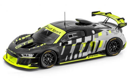 Audi R8 1/43 Spark LMS GT2 matt-schwarz/mettalic grau Sport véhicule de présentation modellautos