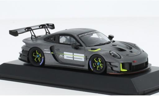 Porsche 991 GT2 RS 1/43 I Spark 911 ( II) Clubsport 25 gris mat/jaune 2021 modellautos