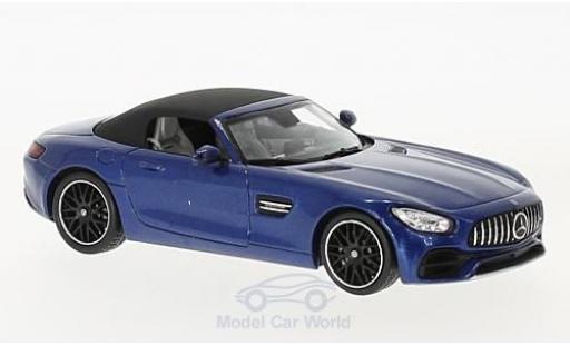 Modellautos Mercedes AMG GT 1/43 Spark Roadster mettalic blau Mercedes AMG GT 1/43 Spark Roadster mettalic blau modellautos