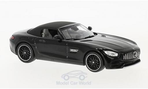 Modellautos Mercedes AMG GT 1/43 Spark Roadster mettalic schwarz Mercedes AMG GT 1/43 Spark Roadster mettalic schwarz modellautos