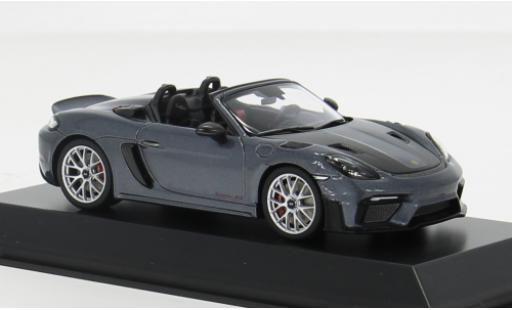 Porsche 718 1/43 I Spark Spyder RS grau 2024 1:43 modellautos