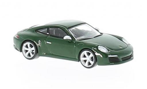 Porsche 991 S 1/87 Spark 911 ( II) Carrera S grün 2017 Nr.1000000 modellautos